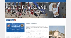 Desktop Screenshot of cityoffairland.com